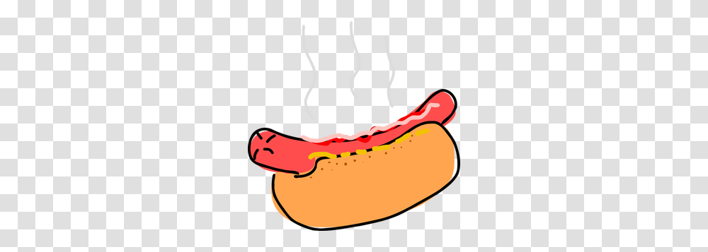 Funny Hot Dog Clipart, Food Transparent Png