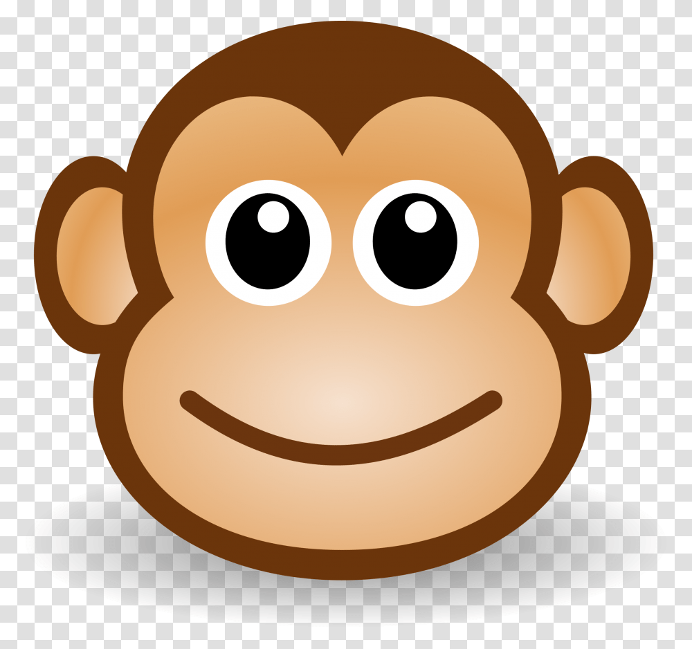 Funny Monkey Face Icons, Cookie, Food, Bread, Cracker Transparent Png