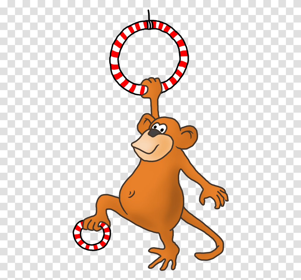 Funny Monkey Gymnastic Drawing Gymnastics Clip Art Animal, Mammal, Wildlife, Leisure Activities, Rodent Transparent Png