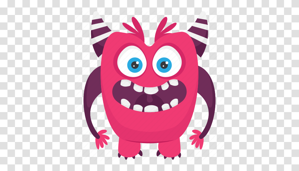 Funny Monster Characters' By Vectors Market Angry Monster, Piggy Bank, Graphics, Art, Mouth Transparent Png