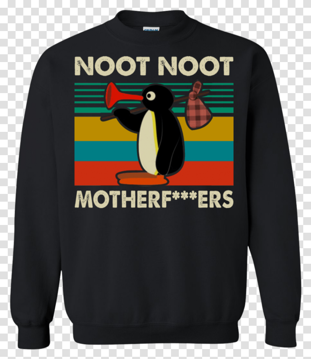 Funny Pingu Noot Motherfucker Vintage Shirts Brooklyn Nine Nine Sweatshirt, Penguin, Bird, Animal, Clothing Transparent Png