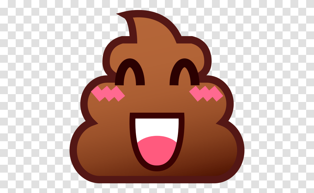 Funny Poop Emoji Cute Poop Emoji, Sweets, Food, Cookie, Plant Transparent Png