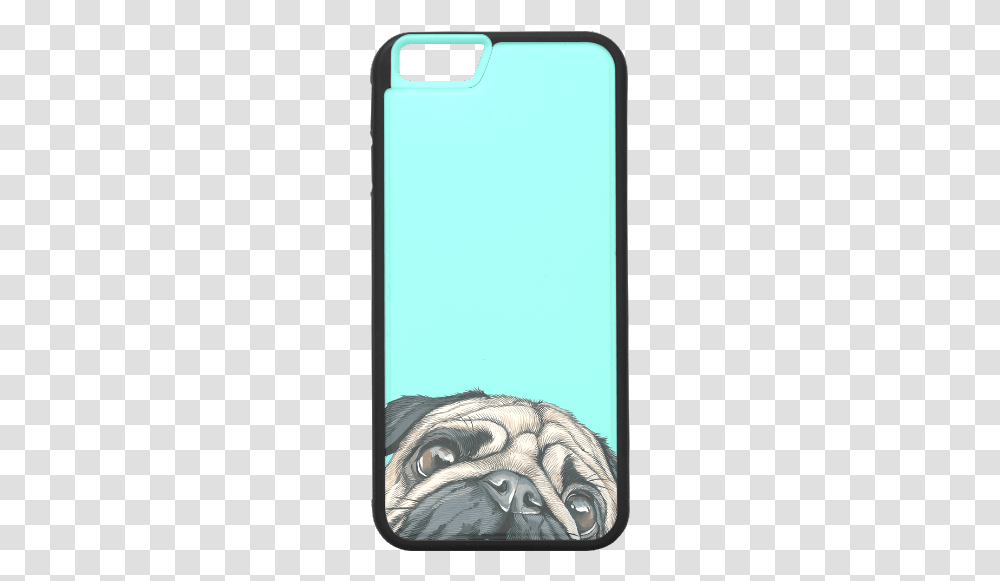 Funny Pug Dog Face Rubber Case For Iphone 66s Mobile Phone Case, Electronics, Cell Phone Transparent Png