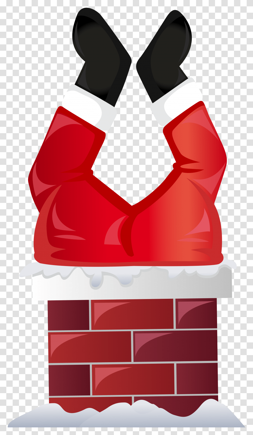 Funny Santa In Chimney Clip Art Clip Art, Underwear, People, Lingerie Transparent Png