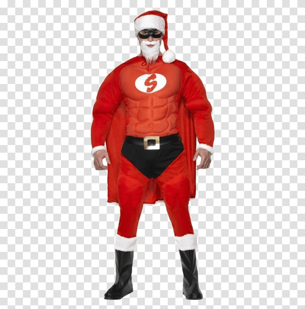Funny Santa Suit, Sunglasses, Person, Costume Transparent Png