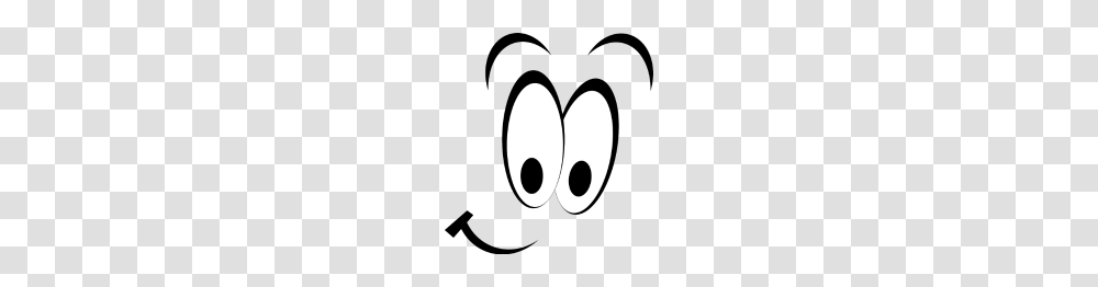 Funny Smiley With Big Eyes, Moon, Face, Cushion Transparent Png