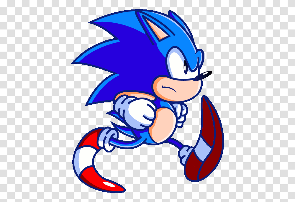 Funny Sonic Running Gif, Outdoors, Nature Transparent Png