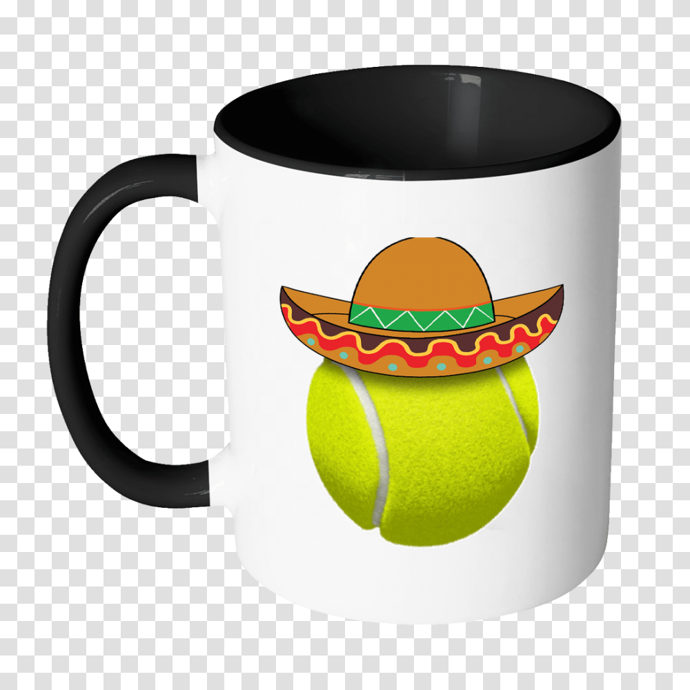 Funny Tennis Ball Mexican Sports, Coffee Cup, Lamp Transparent Png