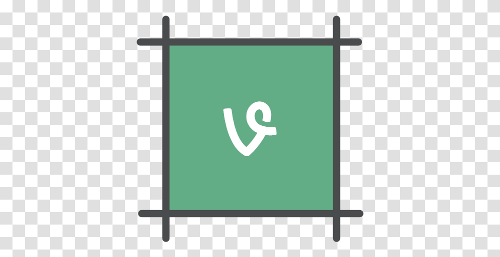 Funny Video Social Vine Icon Social Icon Pack, Alphabet, Text, Symbol, Fence Transparent Png