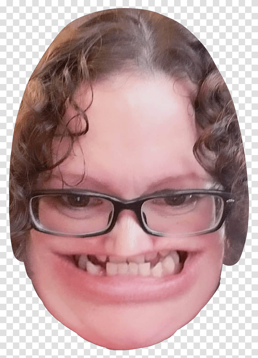 Funnyface Creepyface Creepy Face Creepyface, Glasses, Accessories, Accessory, Person Transparent Png