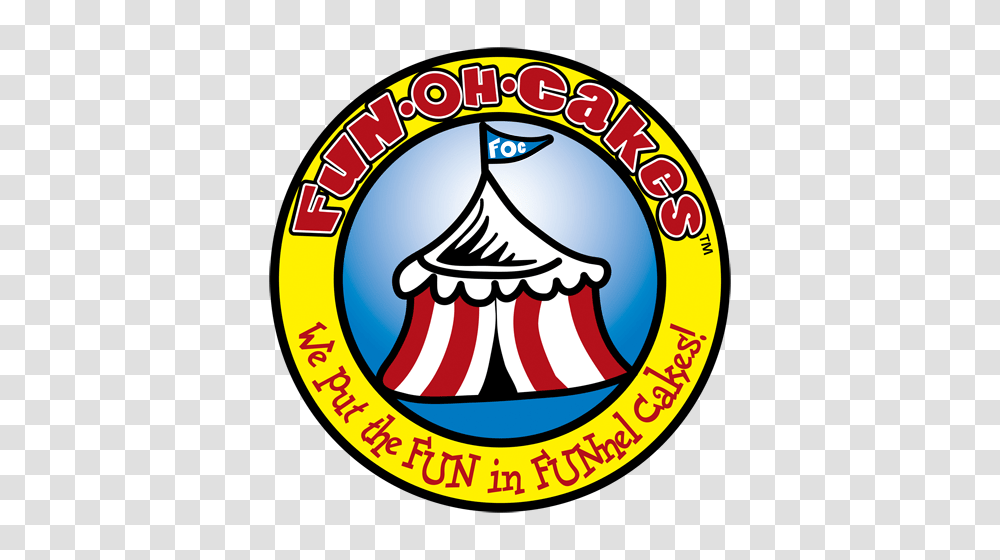 Funohcakes We Put The Fun In Funnel Cakes Charlotte Nc, Logo, Label Transparent Png