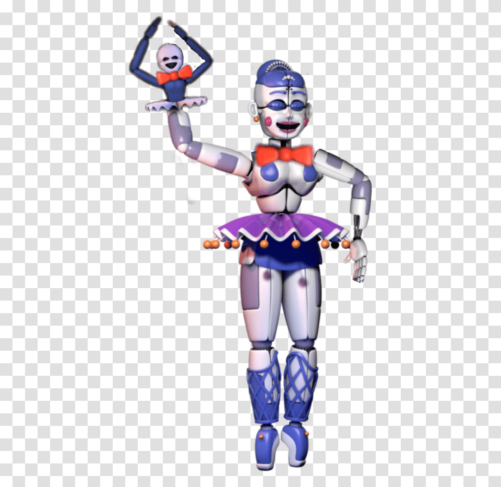 Funtime Ballora Fnaf Sister Location Withered Ballora, Robot, Person, Human, Costume Transparent Png