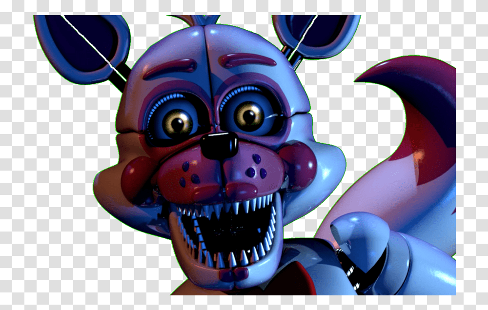 Funtime Foxy Custom Night Jumpscare Gif By Fnaf Sister Location Funtime Foxy Jumpscare, Toy Transparent Png