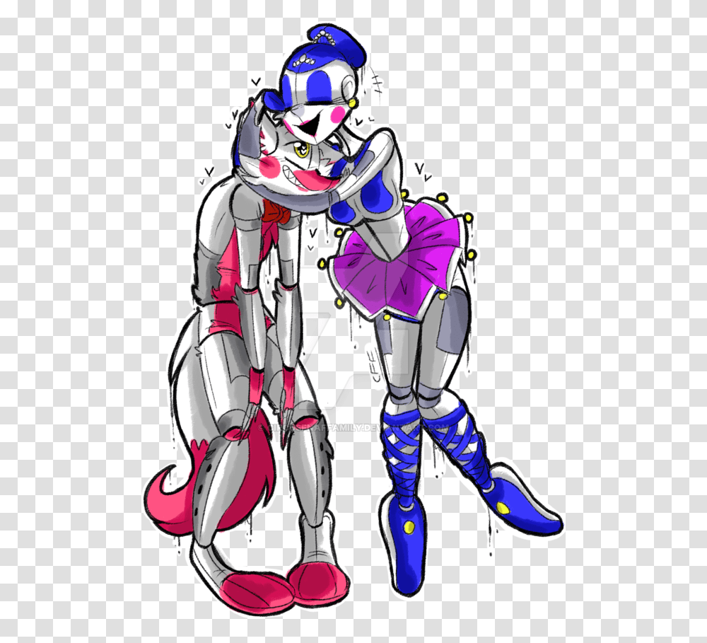 Funtime Foxy Fnaf Sister Location Markiplier Five Cartoon, Robot, Person, Human, Costume Transparent Png