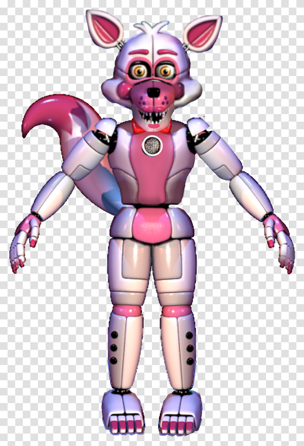 Funtime Foxy Full Body Fnaf Sister Location Funtime Foxy Full Body Transparent Png