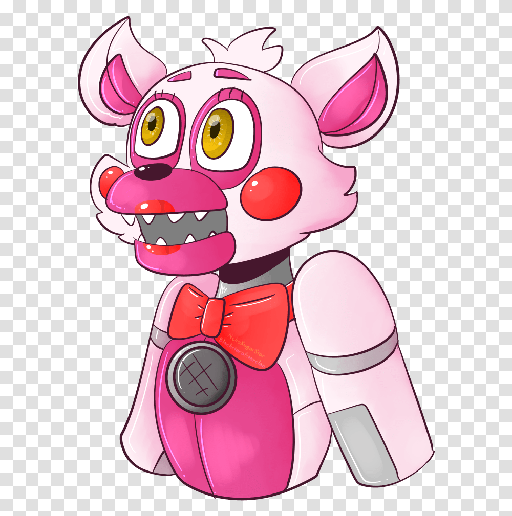 Funtime Foxy Funtime Foxy Sister Location Sister Location Nekosugarstar Fnaf, Performer, Clown, Mouse, Hardware Transparent Png