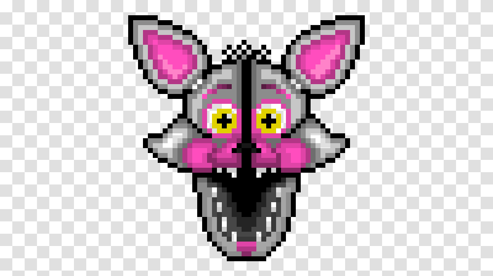 Funtime Foxy Pixel Art, Rug, Paper Transparent Png
