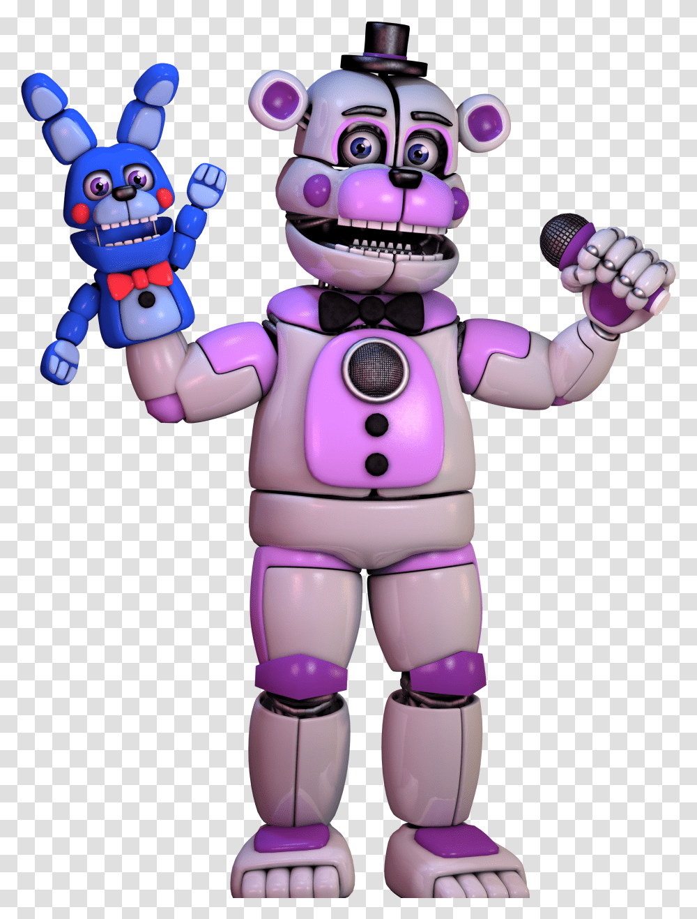 Funtime Freddy 4k By Gabocoart Transparent Png
