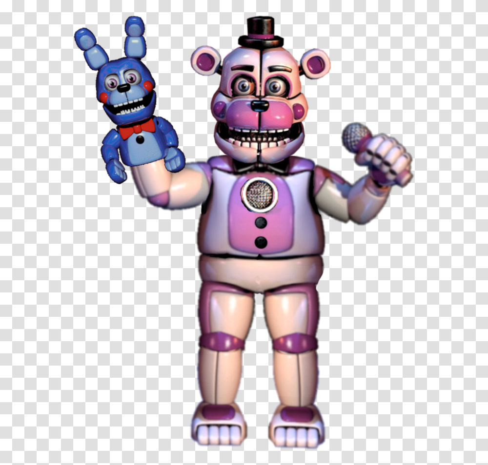 Funtime Freddy Fnaf Sister Location Funtime Freddy, Robot, Toy, Person, Human Transparent Png