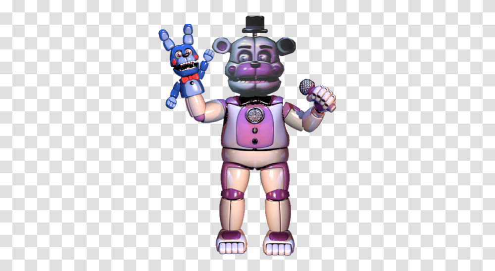 Funtime Freddy Funtimefreddy Full Sticker By Inferno Funtime Freddy The Fourth Closet, Robot, Toy Transparent Png