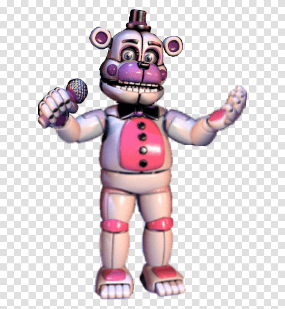 Funtime Freddy No Bonbon, Person, Human, Performer, Robot Transparent Png
