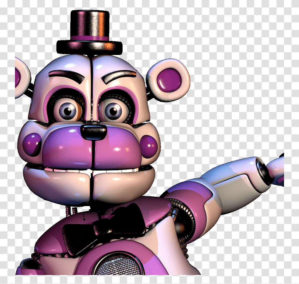Funtime Freddy, Toy, Robot Transparent Png