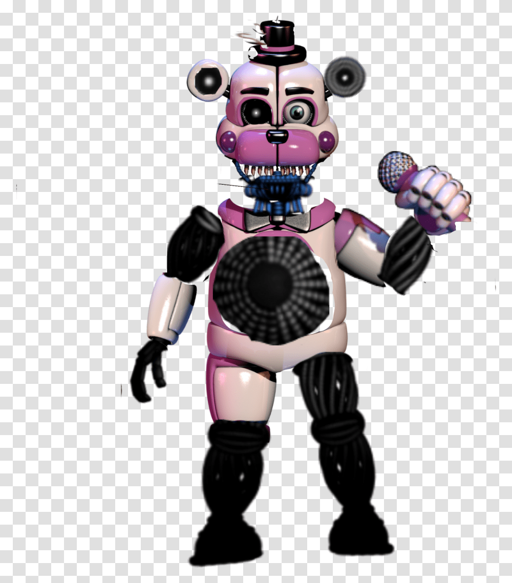 Funtime Freddy Withered Funtime Freddy Fnaf Sister Sister Location Funtime Freddy Without Bonbon, Toy, Robot, Person, Human Transparent Png