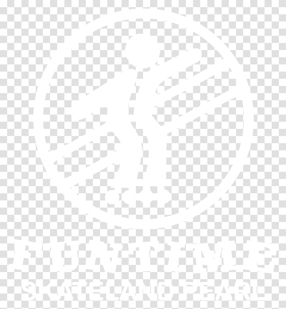 Funtime Logo Circle Words White Johns Hopkins White Logo, Texture, Page, Paper, Face Transparent Png