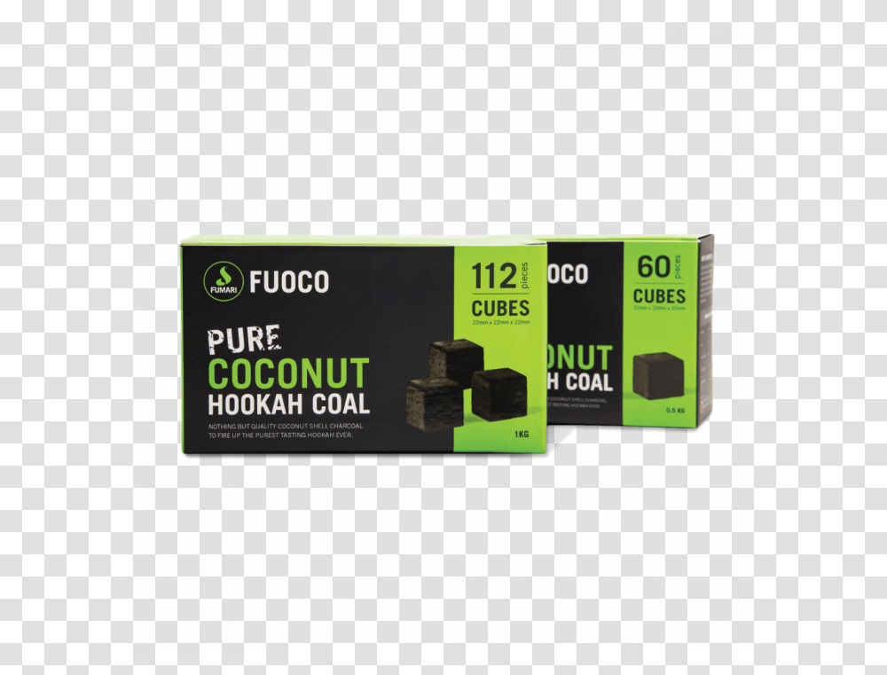 Fuoco Coconut Hookah Charcoal By Fumari Hookah Coconut Charcoal, Business Card, Paper, Text, Adapter Transparent Png