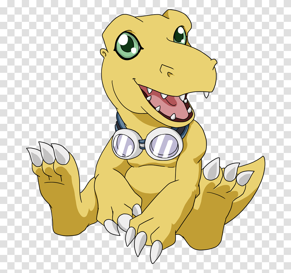 Fur Affinity Dot Agumon Wearing Goggles, Hook, Claw, Animal Transparent Png