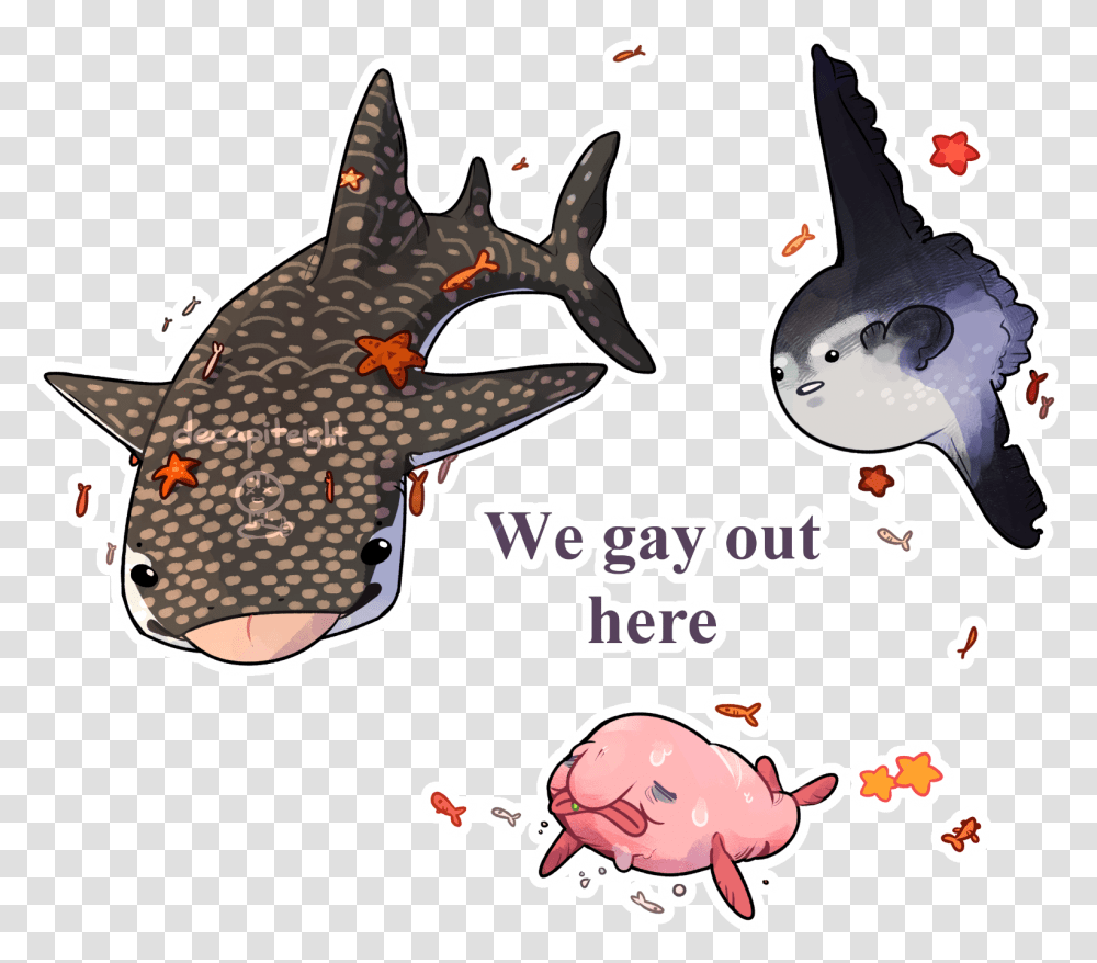 Fur Affinity Dot Blobfish In The Water, Animal, Sea Life, Mammal, Label Transparent Png