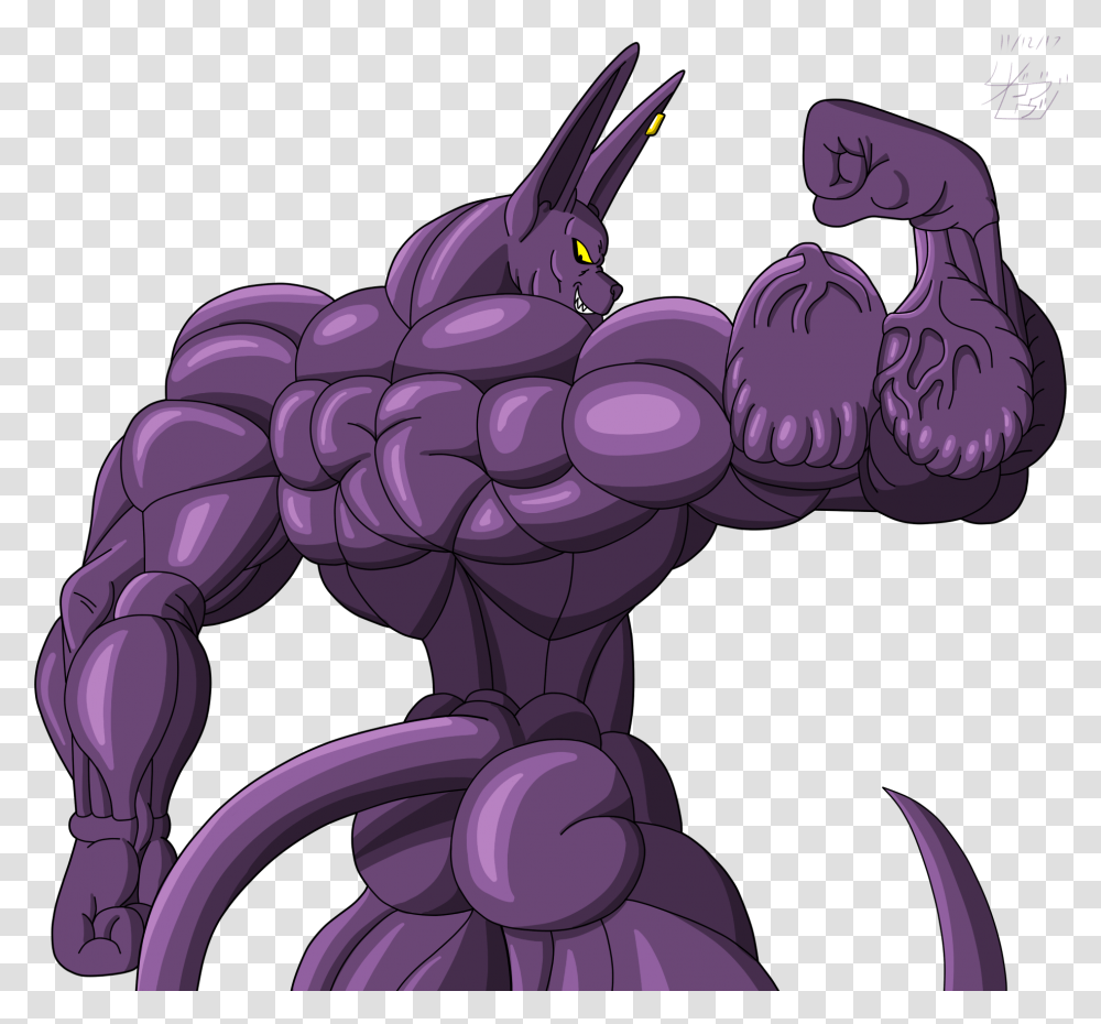 Fur Affinity Dot Muscular Beerus, Purple, Plant, Food, Graphics Transparent Png