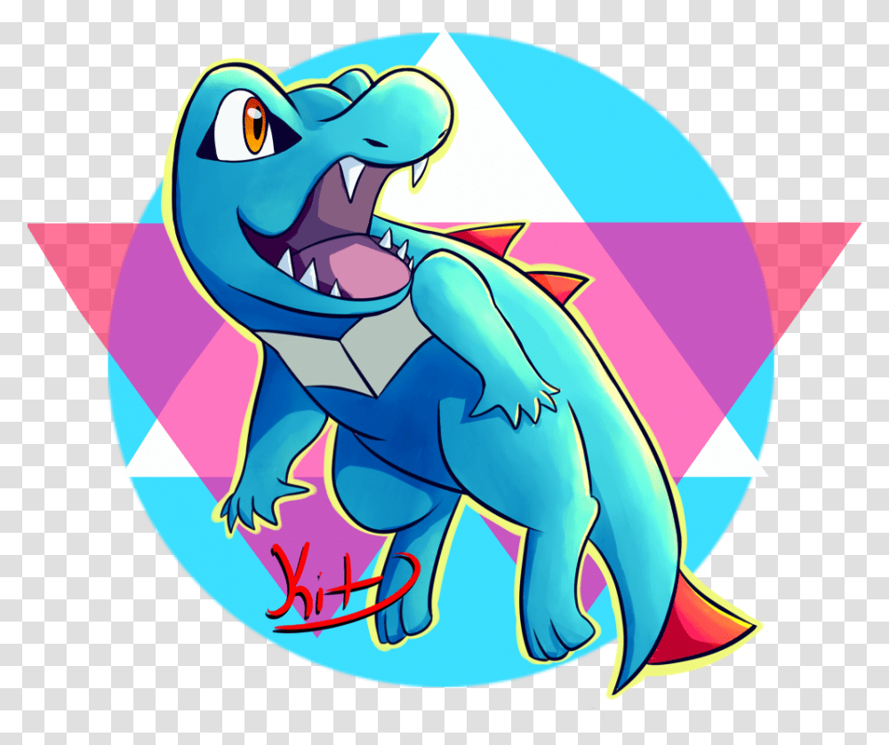 Fur Affinity Dot Totodile, Animal, Graphics, Art, Reptile Transparent Png