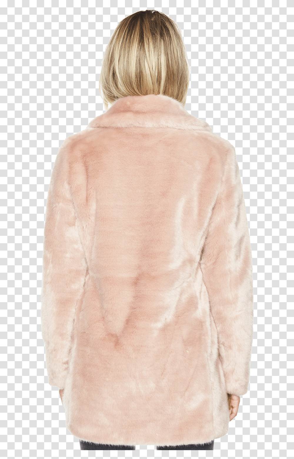 Fur Coat In Colour Shell, Apparel, Long Sleeve, Jacket Transparent Png