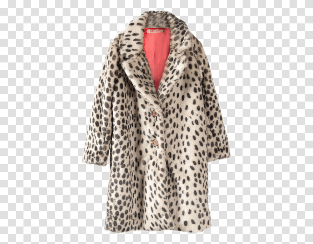 Fur Coat Pic Faux Fur Coat Dalmatian, Apparel, Overcoat, Jacket Transparent Png