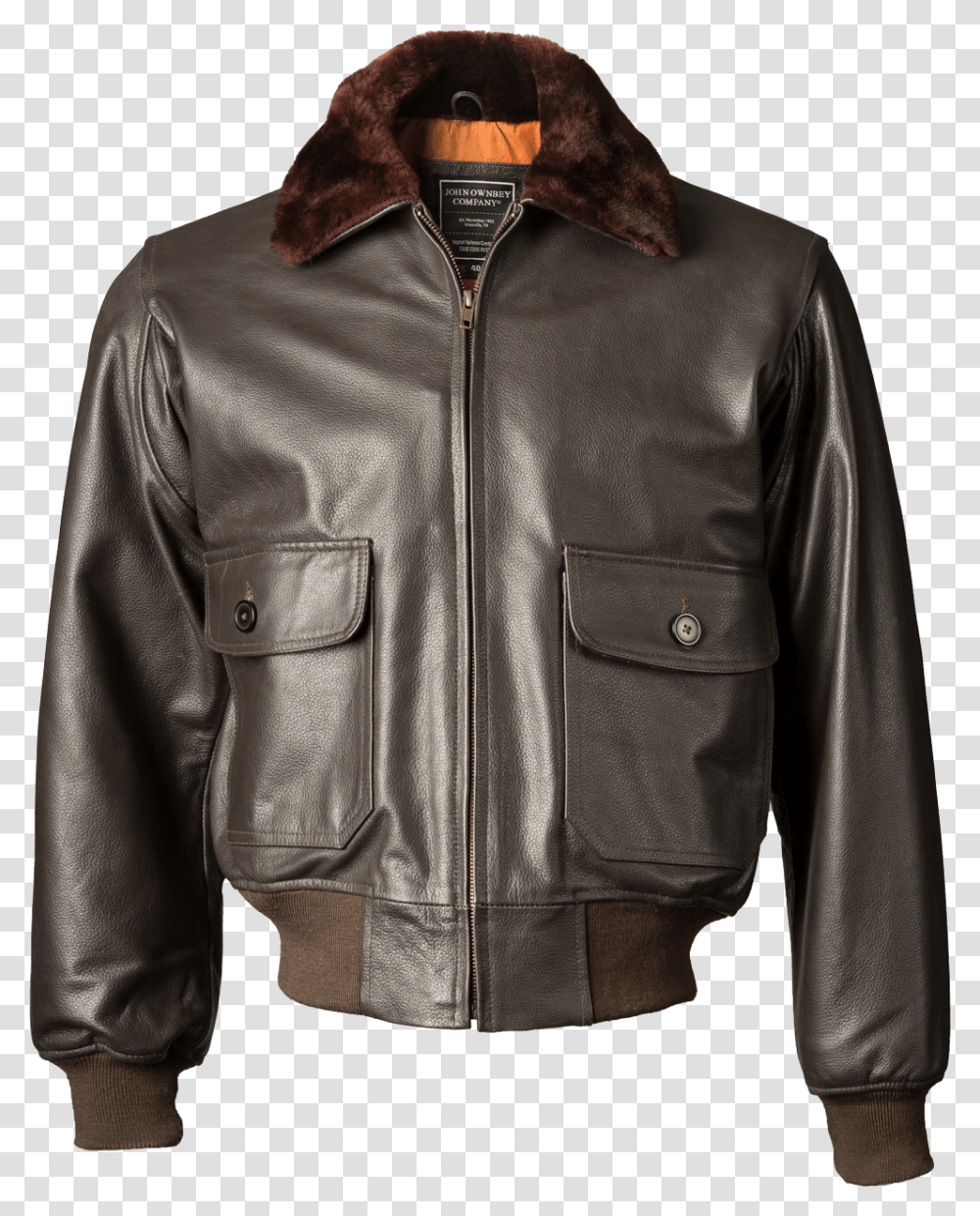 Fur Lined Leather Jacket Photo Military Leather Jackets, Apparel, Coat, Person Transparent Png
