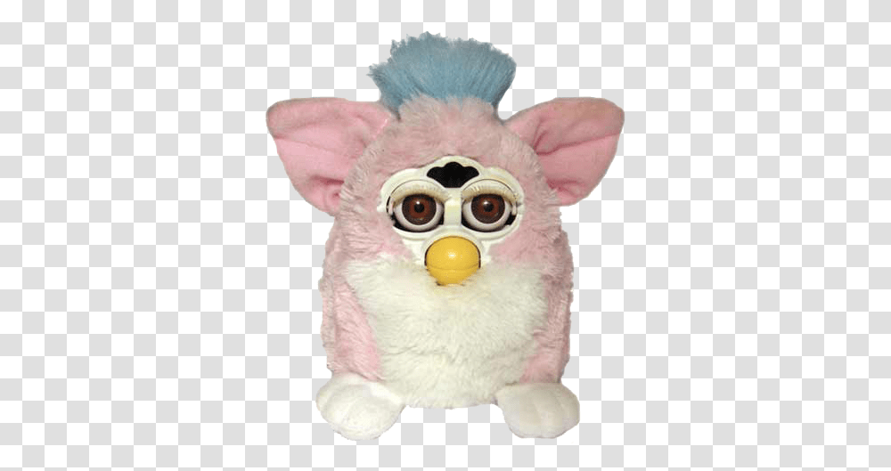 Furby 7 Image Baby Pink Furby, Figurine, Plush, Toy, Snowman Transparent Png