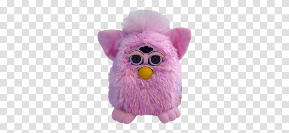 Furby First Clipart Pink Furby 90s, Plush, Toy, Sweets, Purple Transparent Png