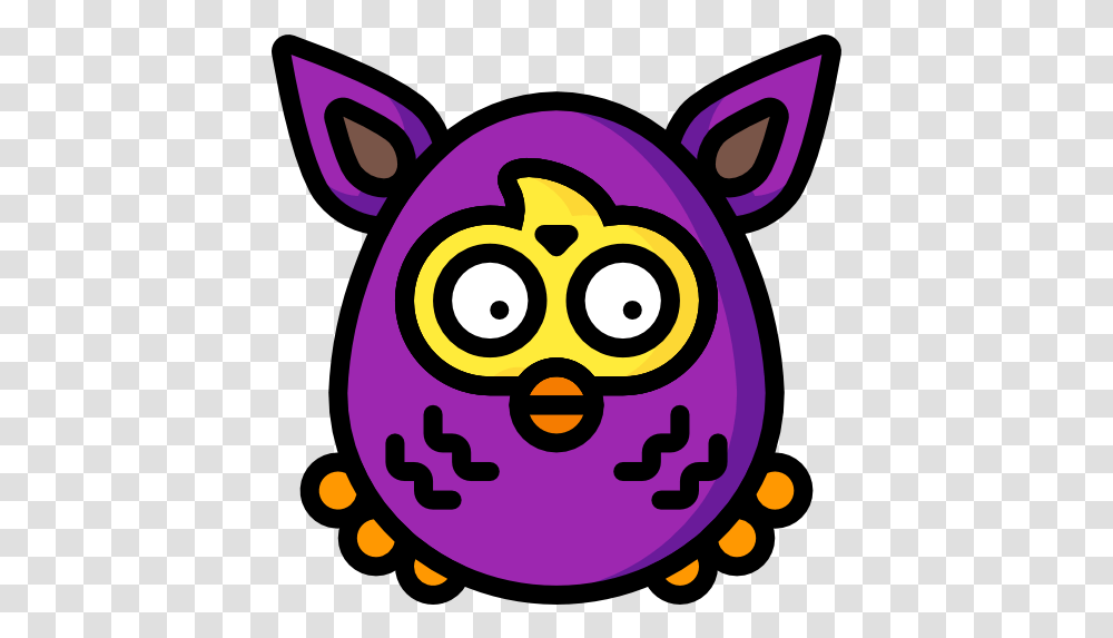 Furby Free Gaming Icons Furby Cartoon, Poster, Advertisement, Piggy Bank, Egg Transparent Png