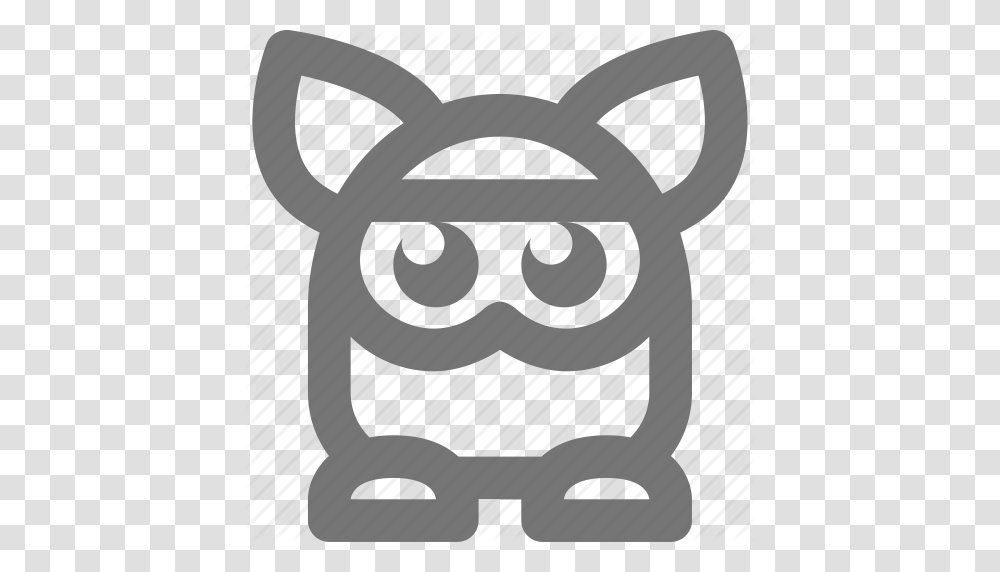 Furby Game Gaming Play Robot Toy Video Icon, Stencil, Goggles, Accessories, Accessory Transparent Png