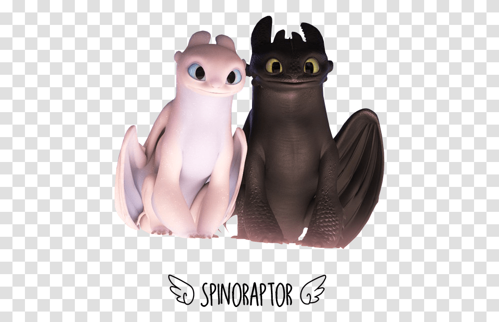 Furialuminosa Furianocturna Httyd3 Ceatd3 Lightfury Nig Train Your Dragon Toothless, Alien, Figurine, Hand Transparent Png