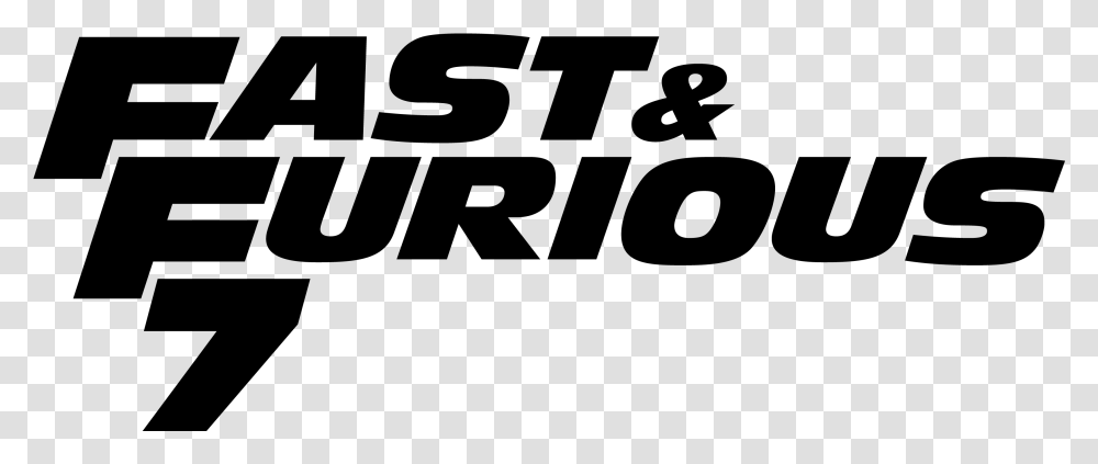 Furious 7 Logo Fast Furious 7 Logo, Gray, World Of Warcraft Transparent Png