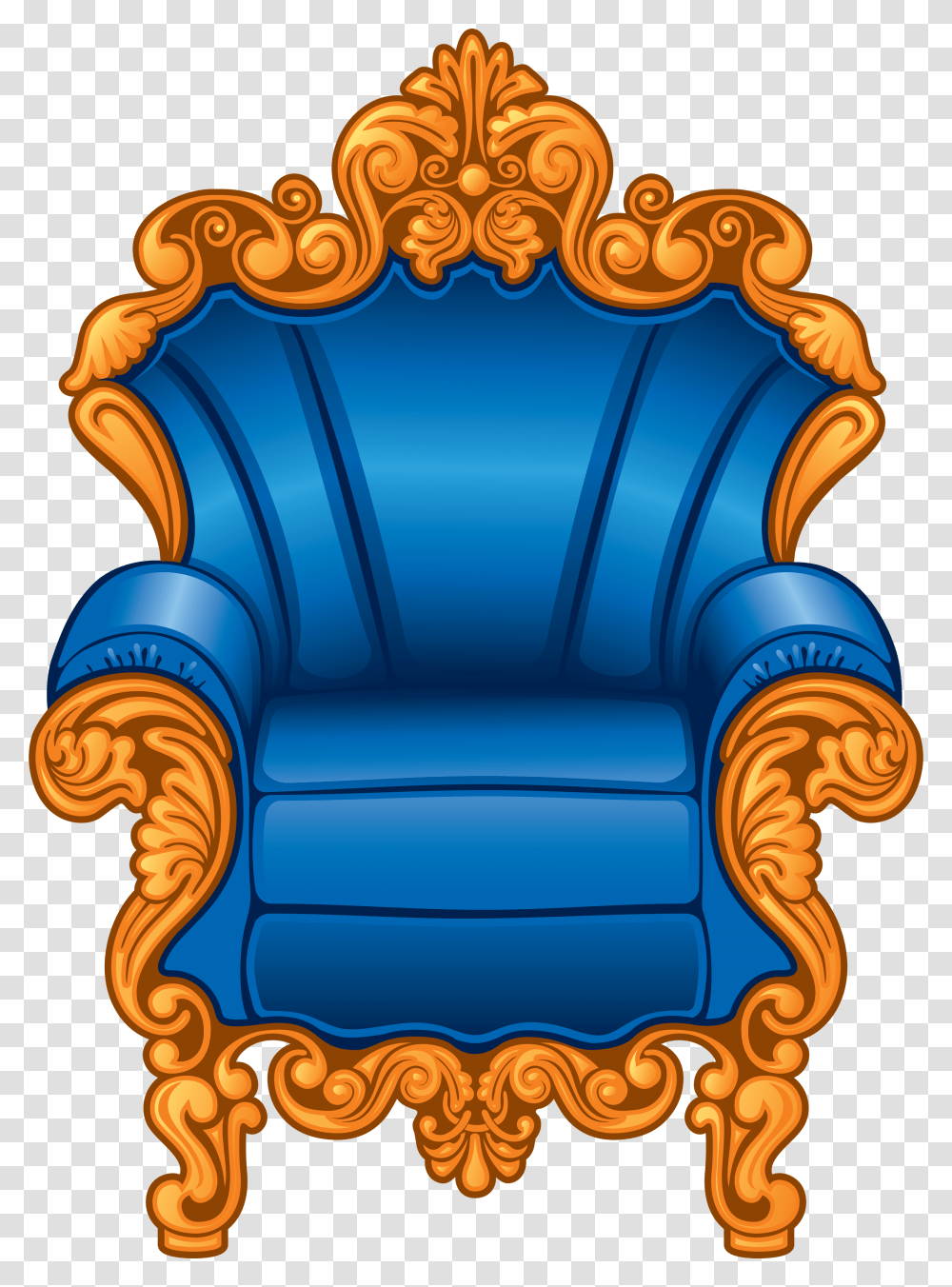 Furniture, Chair, Armchair, Throne Transparent Png