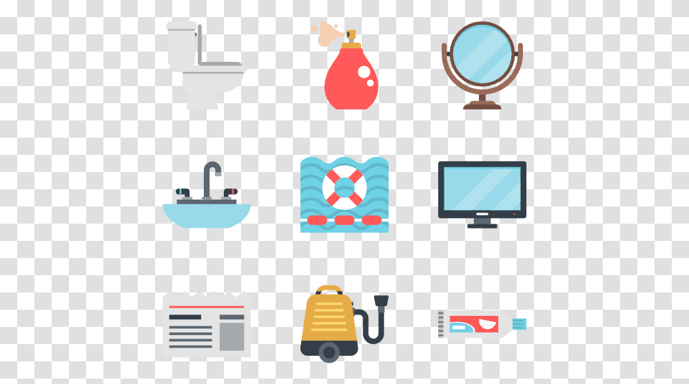 Furniture Clipart Adobe Illustrator Hotel Icons Set, Alphabet, Monitor, Screen Transparent Png