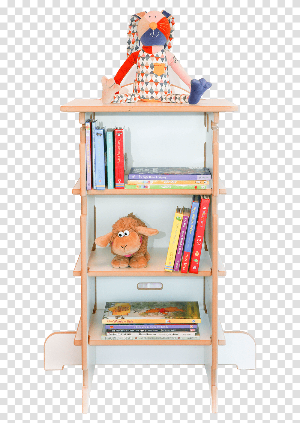 Furniture Furniture, Shelf, Bookcase, Teddy Bear, Toy Transparent Png