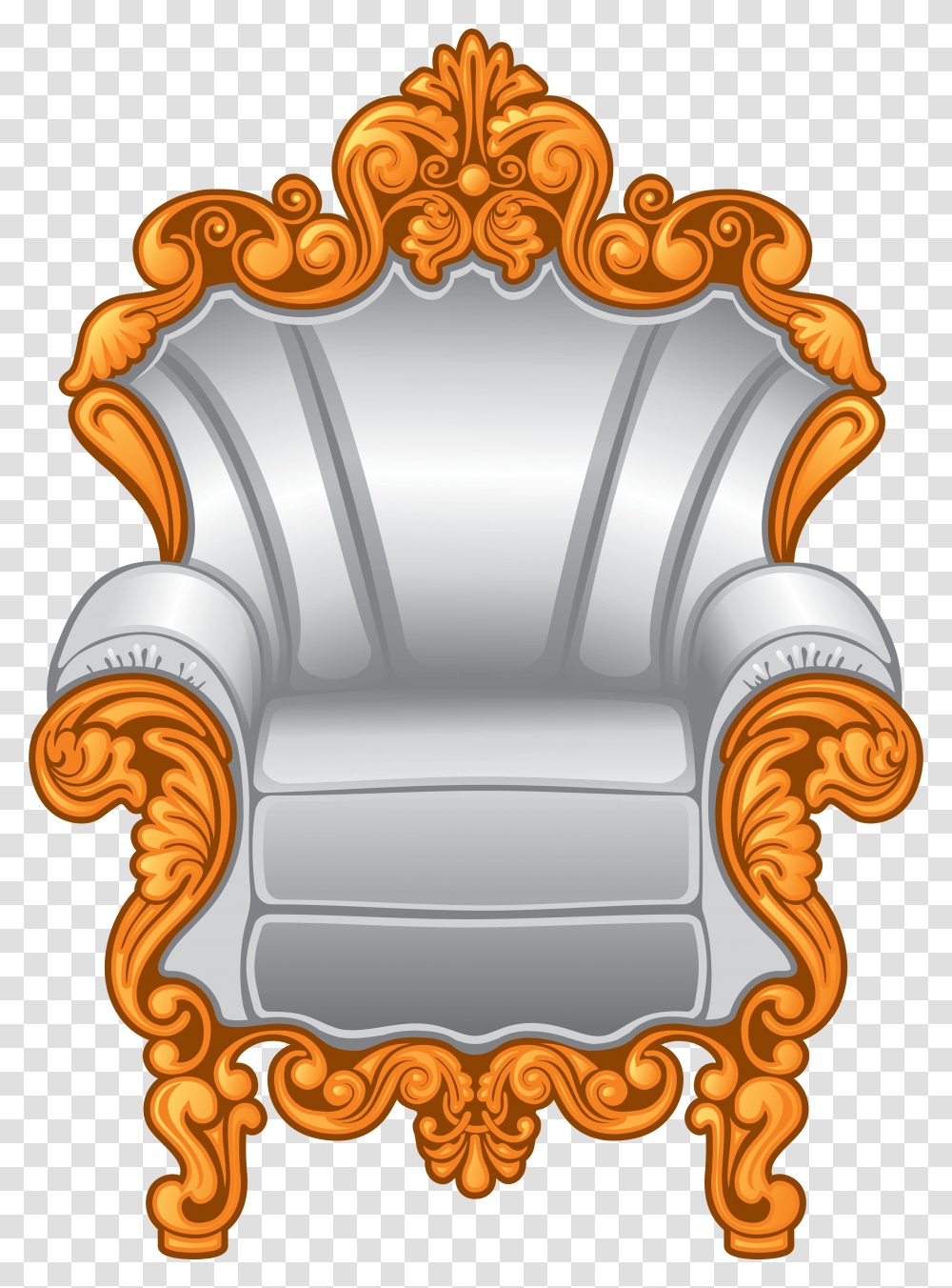 Furniture, Gate, Throne, Chair Transparent Png