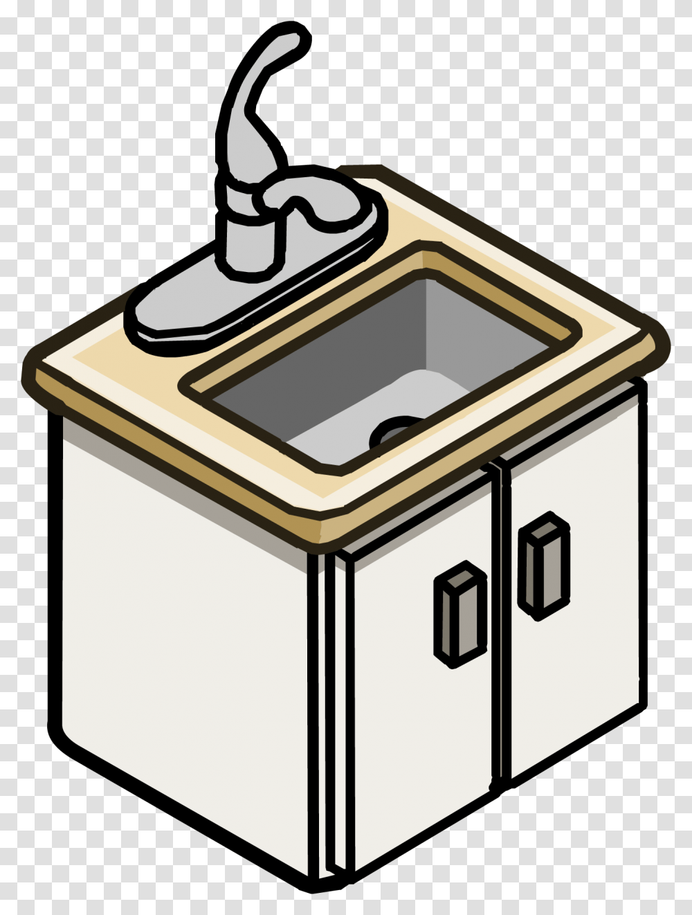 Furniture Items Kitchen Sink, Appliance, Oven, Mailbox, Letterbox Transparent Png