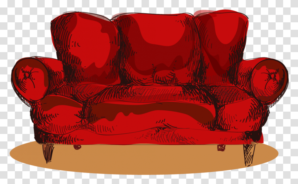 Furniture Marina S Crafts Studio Couch, Cushion, Plant, Modern Art Transparent Png
