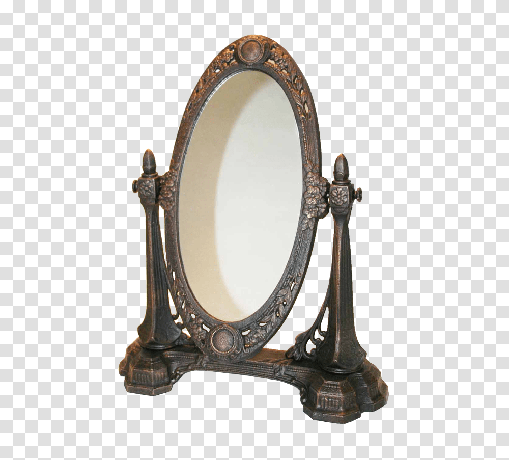 Furniture, Mirror, Bronze Transparent Png