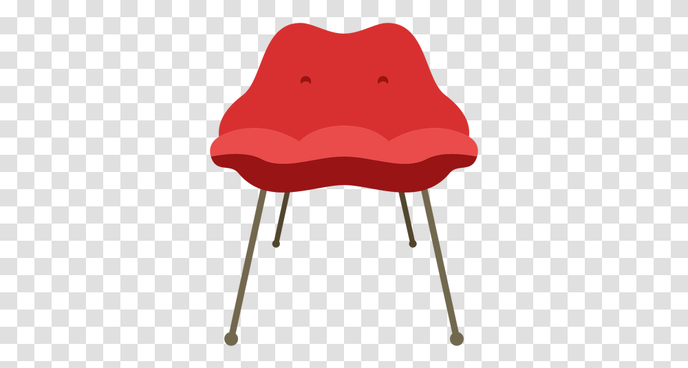 Furniture Pop Art Chair Simple Flat Lovely, Sweets, Food, Plant, Cushion Transparent Png